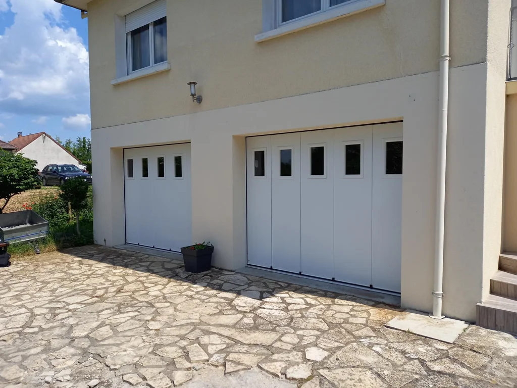 menuisier porte de garage latérale sur mesure dans le département du 77